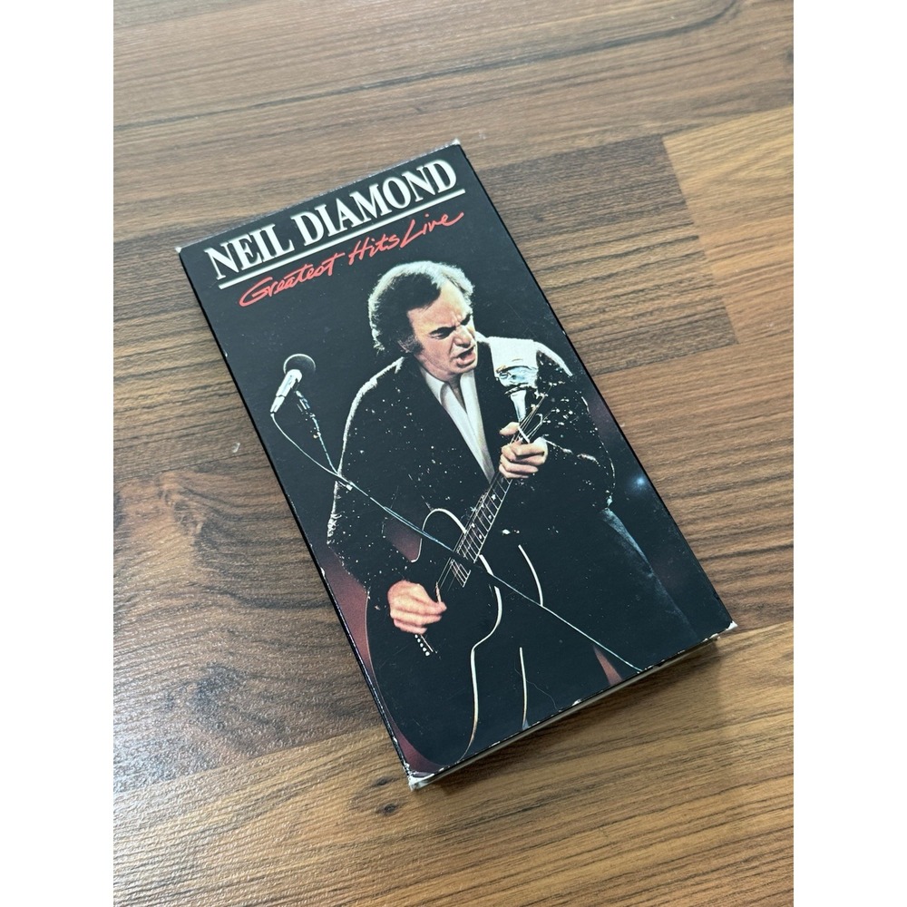Neil Diamond VHS Greatest Hits Live 1988 Sweet Caroline America You Don't Bring